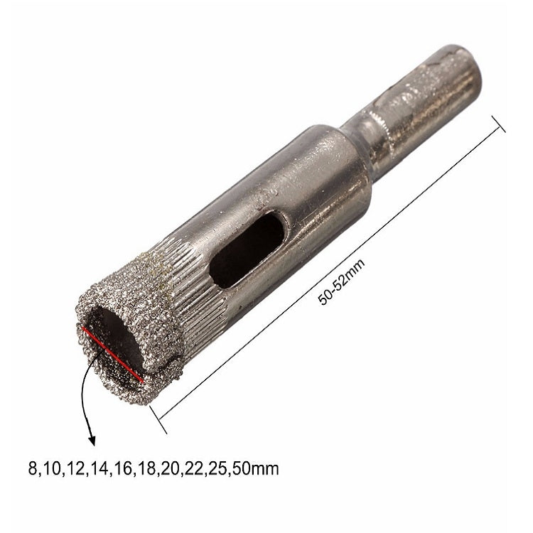 ELECTROPRIME 10 In 1 8-50mm Diamond Tool Bit Glass Tile Hole Opener Set