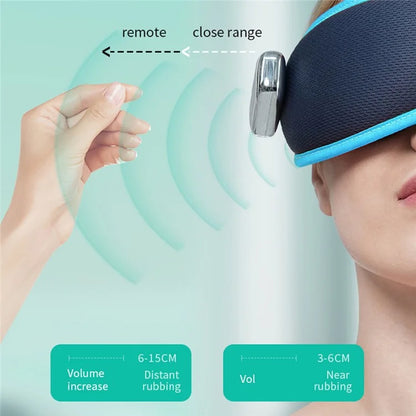 CKGO Y09-Plus Sleep Shading Eye Massage Mask Decompression Bluetooth Music Playing Eye Mask