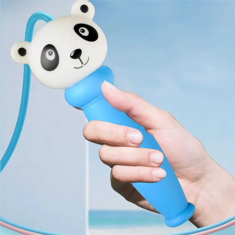 JY1028 Cartoon Animal Design Kids Jump Rope Exercise Workout PVC Skipping Rope