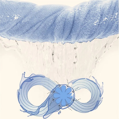 YJ-002 Ultra Soft Bath Towel 70x140cm Highly Water Absorbent Coral Fleece Towel Body Cover