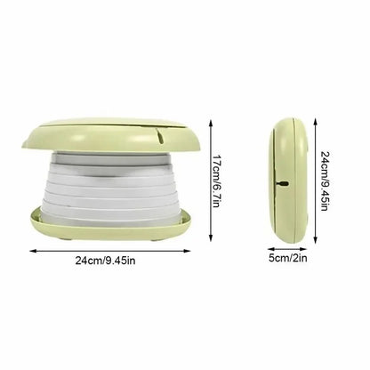 RJ101 Foldable ABS+PP Baby Toilet Potty Seat for Toddler Travel Outdoor Camping