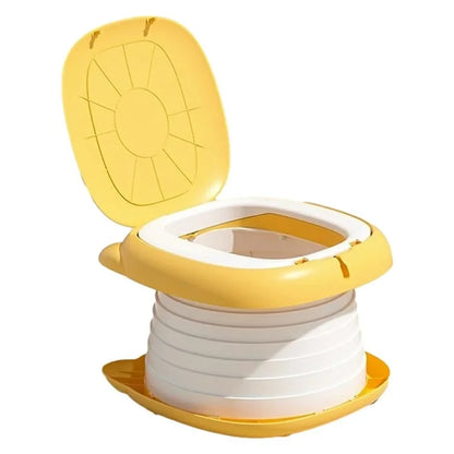 RJ101 Foldable ABS+PP Baby Toilet Potty Seat for Toddler Travel Outdoor Camping