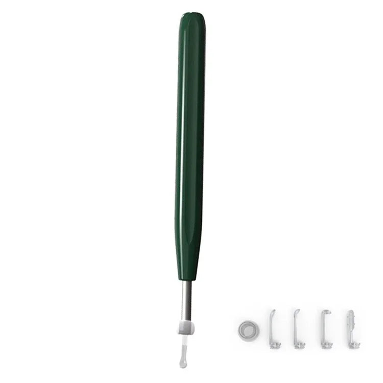W2 Ear Camera Otoscope Ear Wax Removal Tool Kit LED Light Ear Pick Spoon Earwax Remover