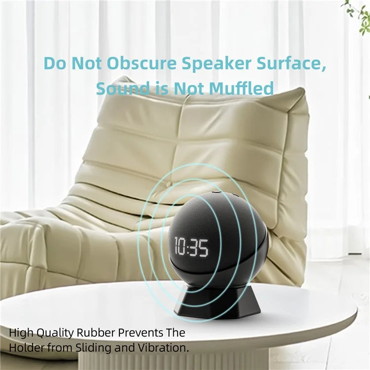 For Amazon Echo Dot (5th Gen) / (4th Gen) Smart Speaker Desktop Stand Anti-Slip Speaker Holder