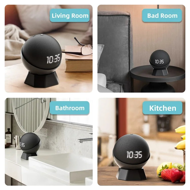 For Amazon Echo Dot (5th Gen) / (4th Gen) Smart Speaker Desktop Stand Anti-Slip Speaker Holder