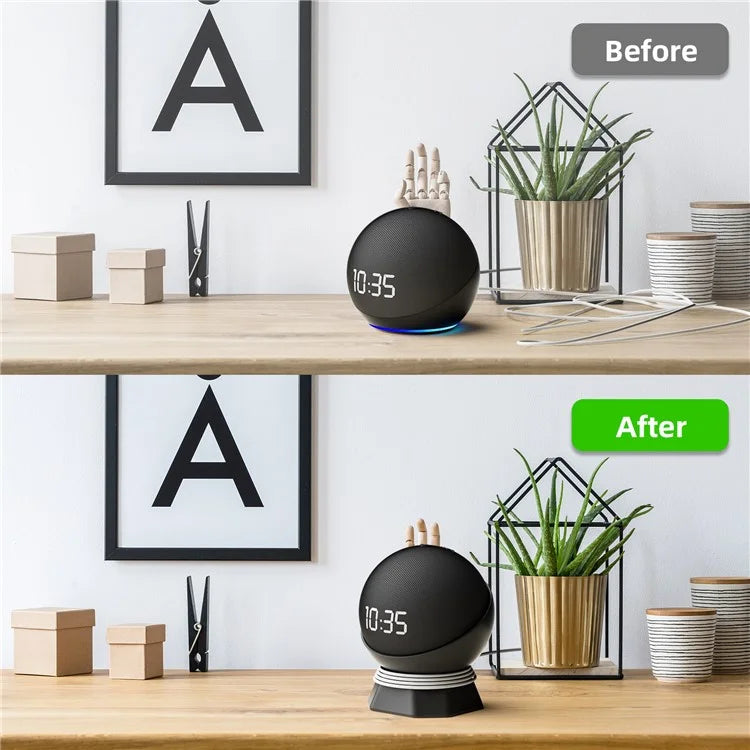 For Amazon Echo Dot (5th Gen) / (4th Gen) Smart Speaker Desktop Stand Anti-Slip Speaker Holder