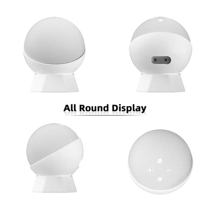 For Amazon Echo Dot (5th Gen) / (4th Gen) Smart Speaker Desktop Stand Anti-Slip Speaker Holder