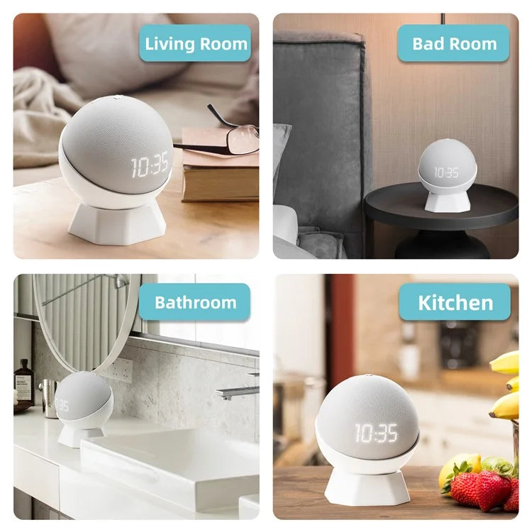 For Amazon Echo Dot (5th Gen) / (4th Gen) Smart Speaker Desktop Stand Anti-Slip Speaker Holder
