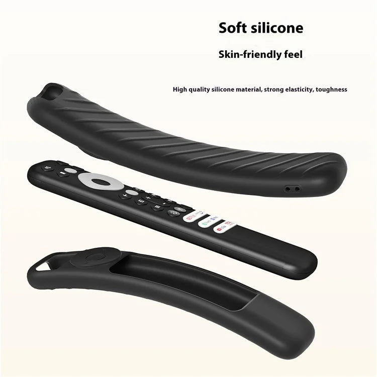 For TCL RC902 Remote Control Anti-Drop Sleeve Soft Silicone Protective Cover