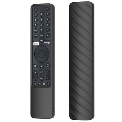 For Xiaomi Mi TV P1 Remote Controller Twill Design Anti-Drop Silicone Protective Cover