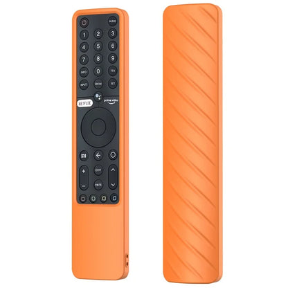 For Xiaomi Mi TV P1 Remote Controller Twill Design Anti-Drop Silicone Protective Cover