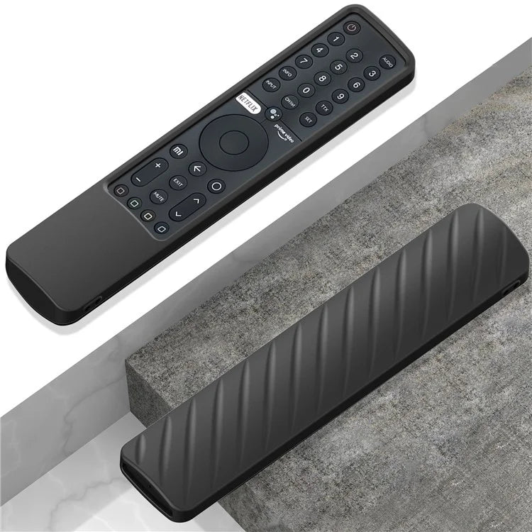 For Xiaomi Mi TV P1 Remote Controller Twill Design Anti-Drop Silicone Protective Cover