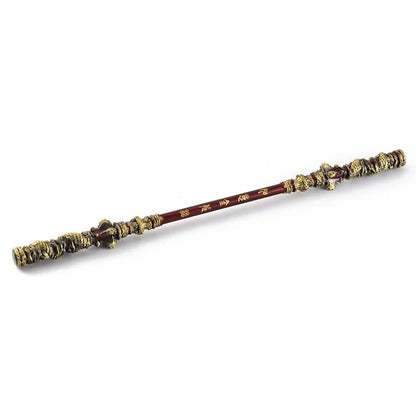 35cm Wukong Game Weapon Golden Cudgels Zinc Alloy Props Game Collection Desk Room Decoration