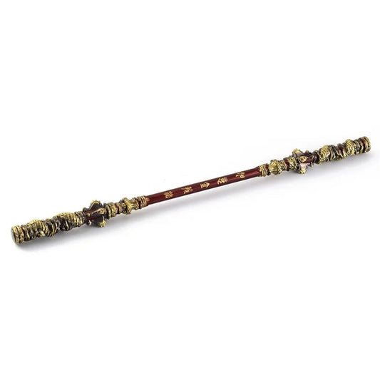 35cm Wukong Game Weapon Golden Cudgels Zinc Alloy Props Game Collection Desk Room Decoration
