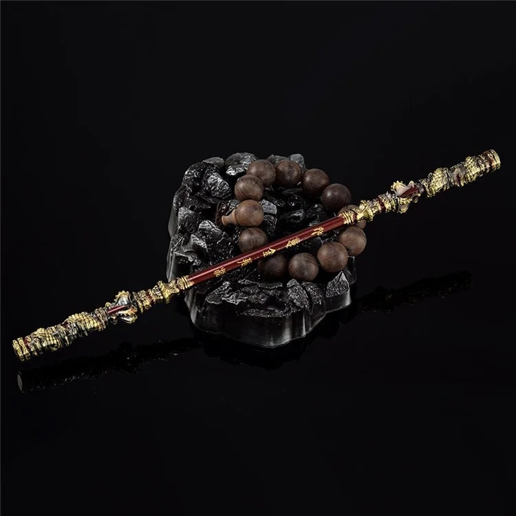 35cm Wukong Game Weapon Golden Cudgels Zinc Alloy Props Game Collection Desk Room Decoration