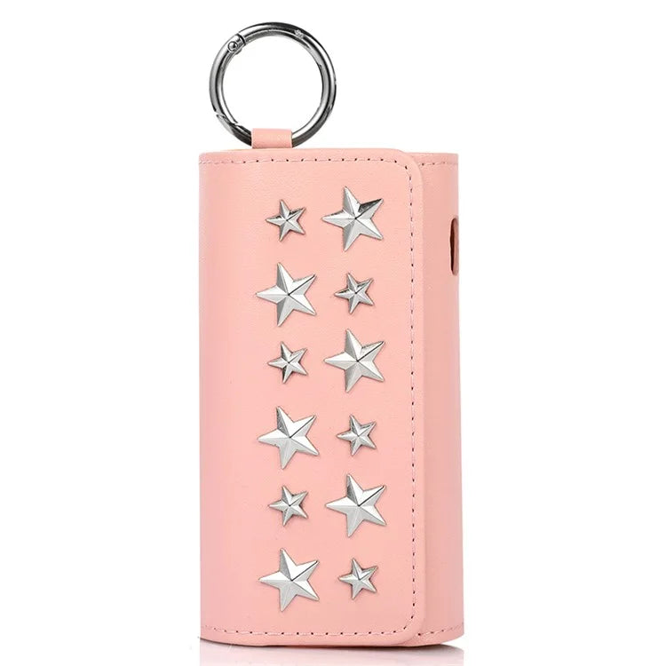 For IQOS ILUMA E-cigarette Protective Case Star Decor Portable Storage Bag