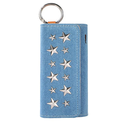 For IQOS ILUMA E-cigarette Protective Case Star Decor Portable Storage Bag