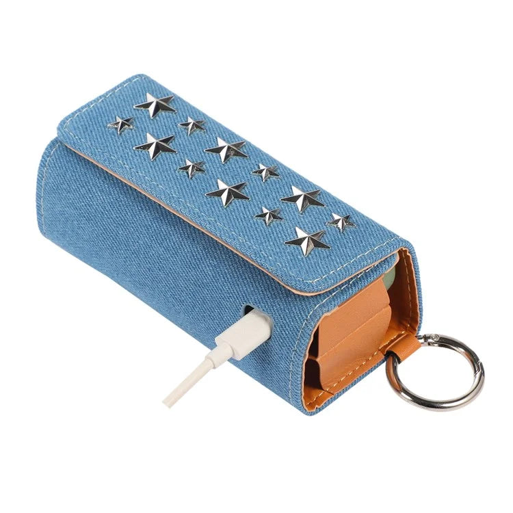 For IQOS ILUMA E-cigarette Protective Case Star Decor Portable Storage Bag