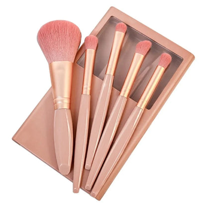 5Pcs / Set Concealer Blending Brush Kit Artificial Fiber Eye Makeup Eyeshadow Makeup Tool