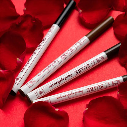 SUAKE 4-Fork Anti-sweat Eyebrow Pen Liquid Eyebrow Pencil Makeup Tool