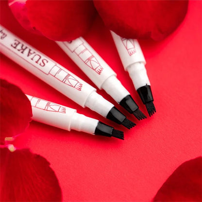 SUAKE 4-Fork Anti-sweat Eyebrow Pen Liquid Eyebrow Pencil Makeup Tool
