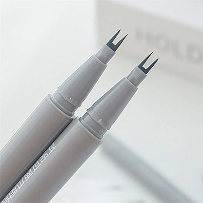 SUAKE Waterproof Eyeliner 2-Tip Liquid Non-smudge Eyeliner Makeup Tool