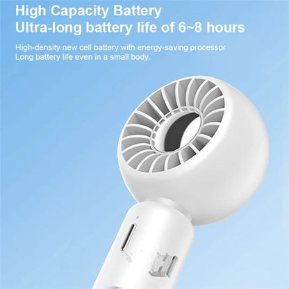 TGVI'S Portable USB Rechargeable Cooling Fan Handheld Summer Fan