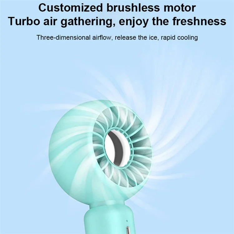 TGVI'S Portable USB Rechargeable Cooling Fan Handheld Summer Fan