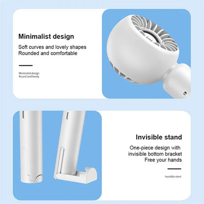 TGVI'S Portable USB Rechargeable Cooling Fan Handheld Summer Fan