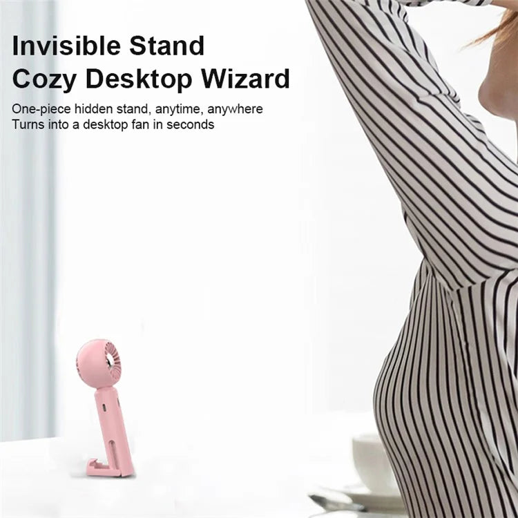 TGVI'S Portable USB Rechargeable Cooling Fan Handheld Summer Fan