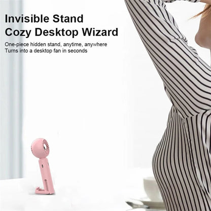 TGVI'S Portable USB Rechargeable Cooling Fan Handheld Summer Fan