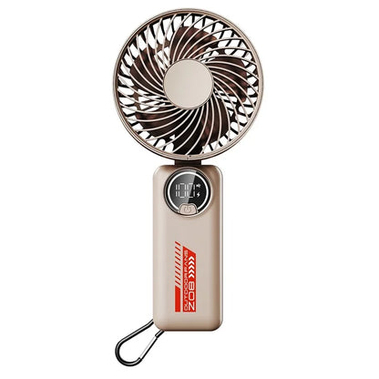 Z08 Foldable 10000mAh Rechargeable Cooling Fan Outdoor Handheld Summer Fan