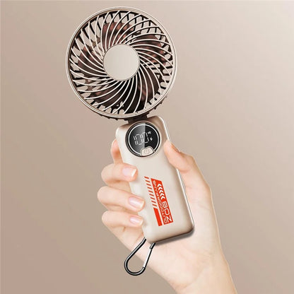 Z08 Foldable 10000mAh Rechargeable Cooling Fan Outdoor Handheld Summer Fan