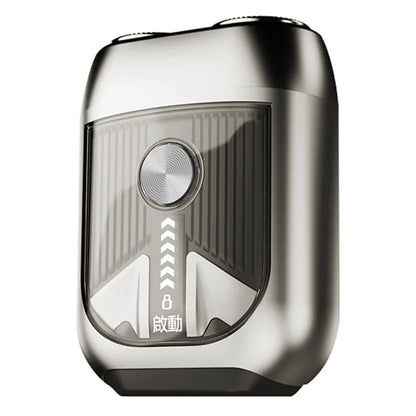 T3 Portable Electric Razor Zinc Alloy Waterproof Rechargeable Cordless Beard Shaver