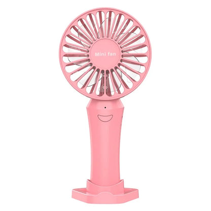 808 Rechargeable Handheld Fan Summer Cooler Desktop Cooling Fan