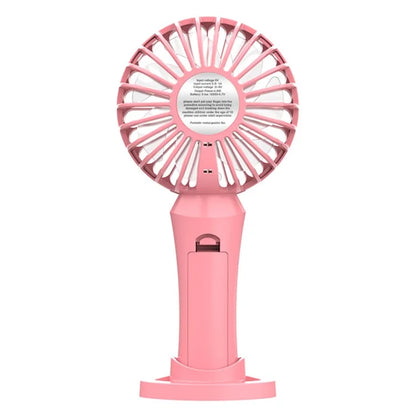 808 Rechargeable Handheld Fan Summer Cooler Desktop Cooling Fan