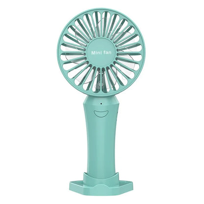 808 Rechargeable Handheld Fan Summer Cooler Desktop Cooling Fan