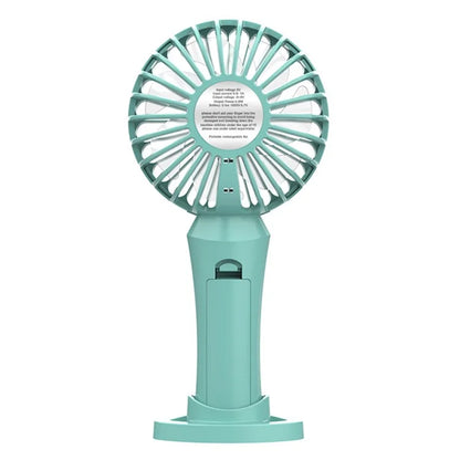 808 Rechargeable Handheld Fan Summer Cooler Desktop Cooling Fan