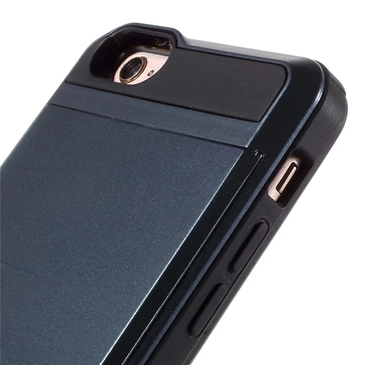 Card Holder PC TPU Hybrid Phone Cover for iPhone 6s Plus / 6 Plus
