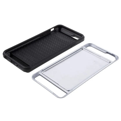 Card Holder PC TPU Hybrid Phone Cover for iPhone 6s Plus / 6 Plus