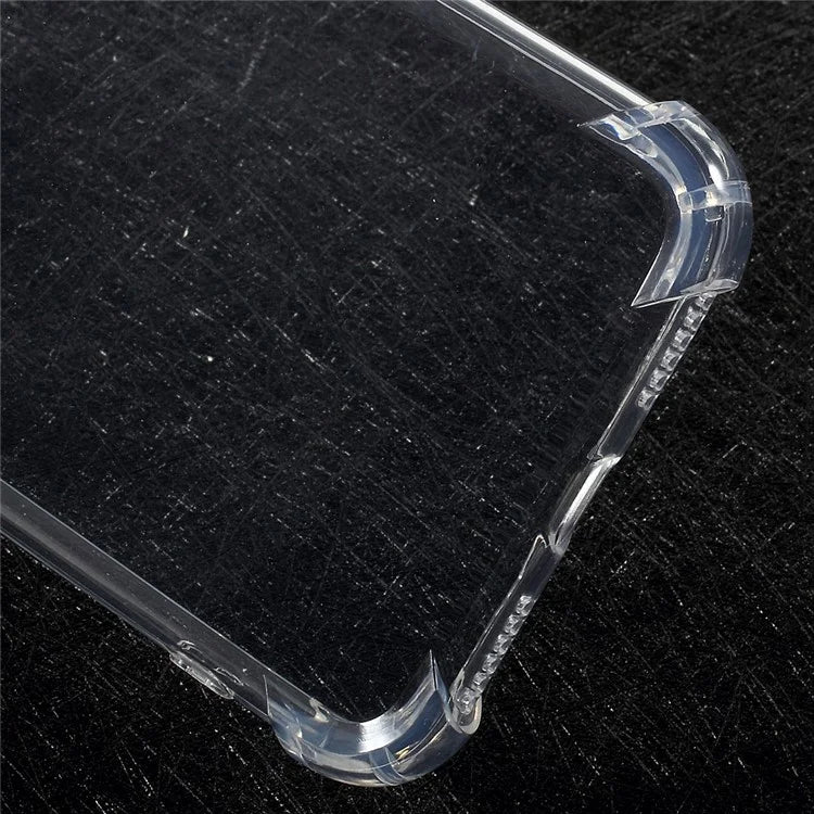 For iPhone XS / X 5.8 inch Drop-Proof See-through TPU Case Cover