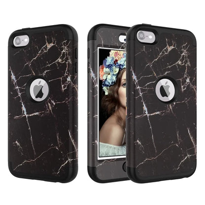 Anti-dust Detachable Shockproof Silicone + PC Combo Back Phone Cover Shell for iPod Touch (2019) / Touch 6 Marble Pattern