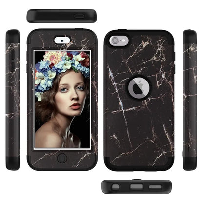 Anti-dust Detachable Shockproof Silicone + PC Combo Back Phone Cover Shell for iPod Touch (2019) / Touch 6 Marble Pattern