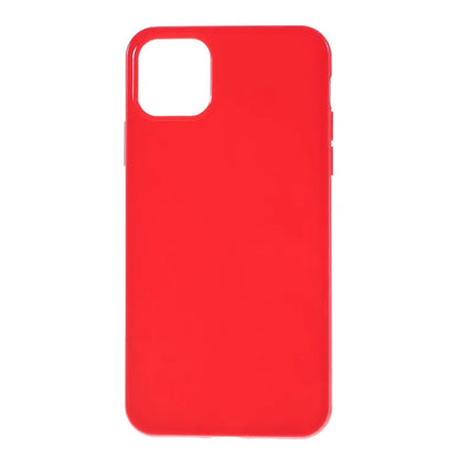 Solid Color TPU Case for iPhone 11 6.1 inch (2019) Flexible Shock-Absorption Phone Cover