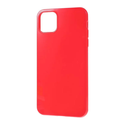 Solid Color TPU Case for iPhone 11 6.1 inch (2019) Flexible Shock-Absorption Phone Cover