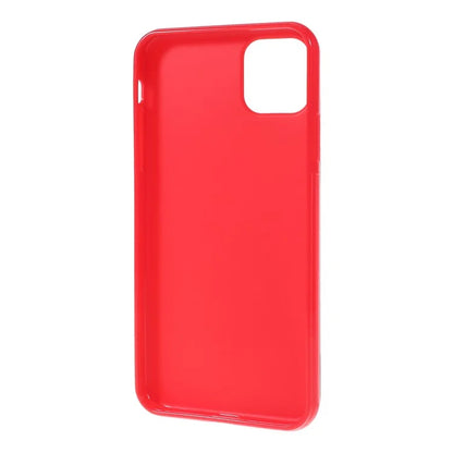 Solid Color TPU Case for iPhone 11 6.1 inch (2019) Flexible Shock-Absorption Phone Cover