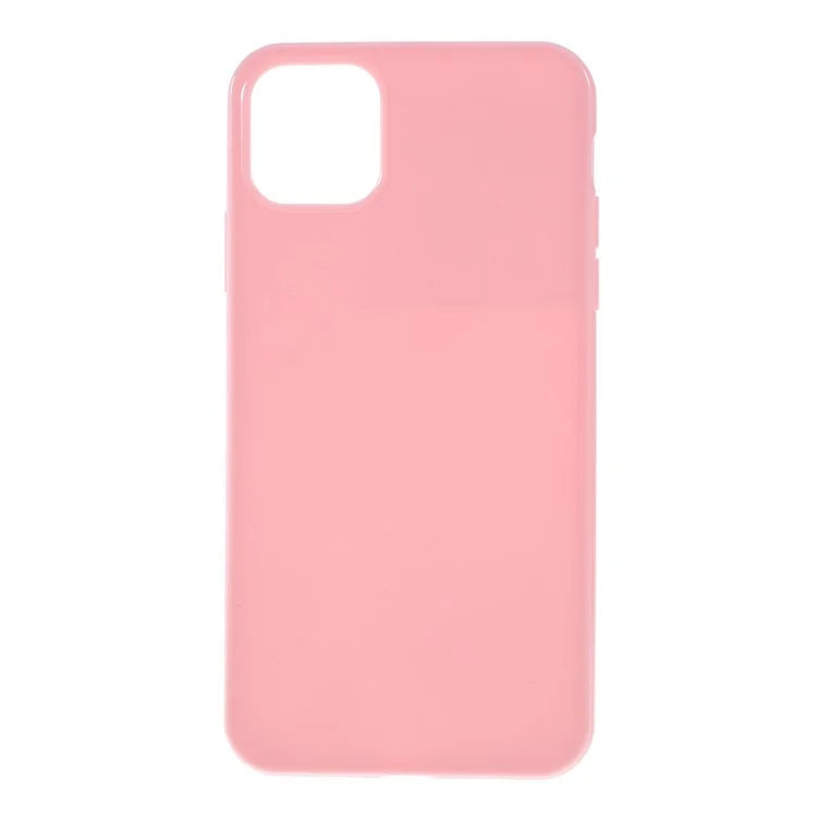 Solid Color TPU Case for iPhone 11 6.1 inch (2019) Flexible Shock-Absorption Phone Cover