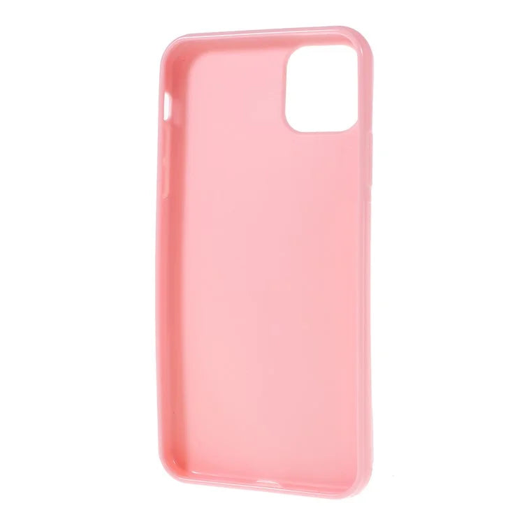 Solid Color TPU Case for iPhone 11 6.1 inch (2019) Flexible Shock-Absorption Phone Cover