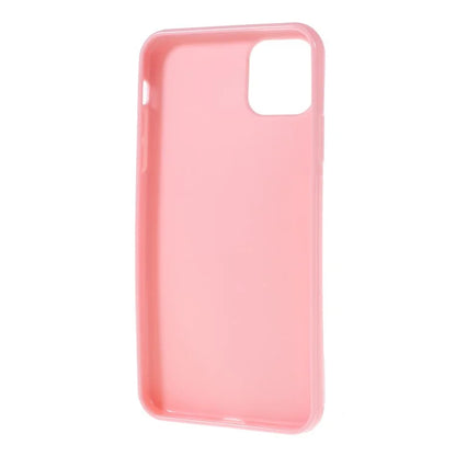 Solid Color TPU Case for iPhone 11 6.1 inch (2019) Flexible Shock-Absorption Phone Cover