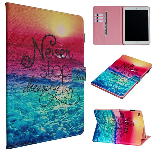 For iPad Air 2 Smart Leather Flip Case Cover